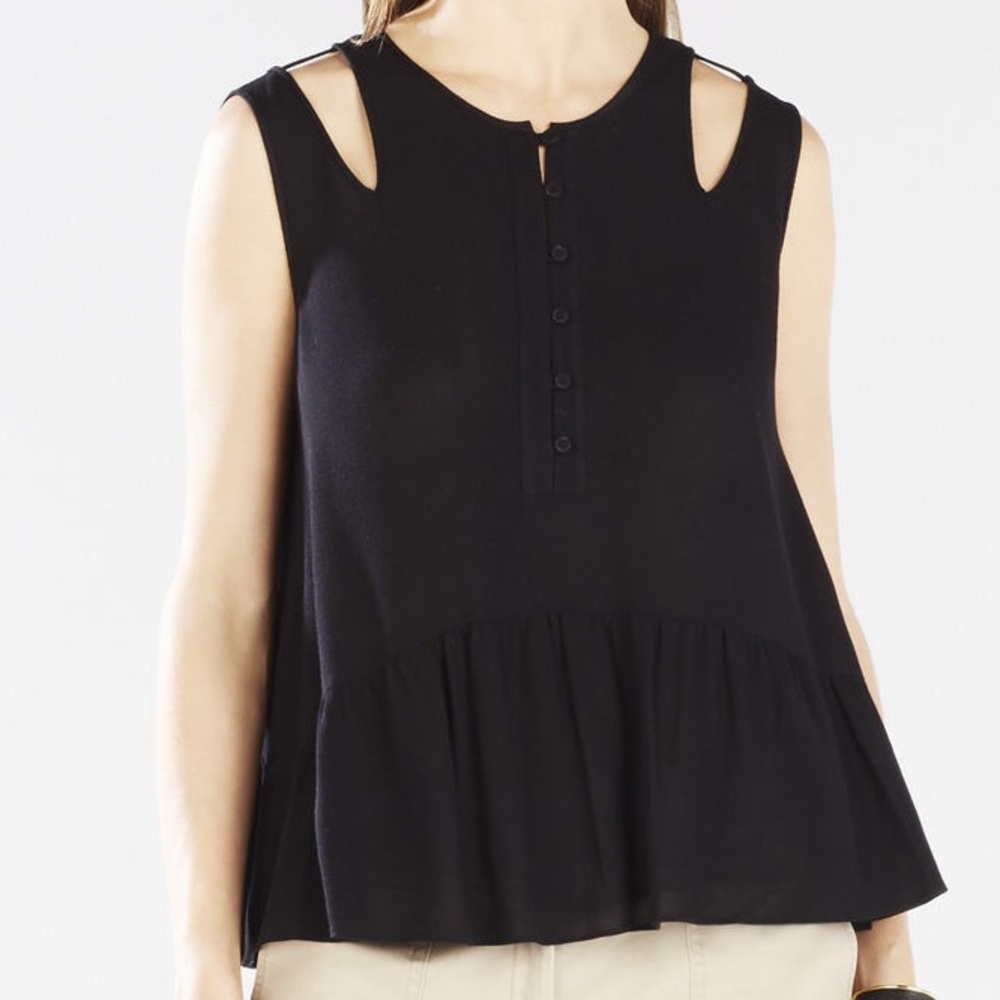 BCBG Black Tank